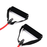 Home Workout Resistance Stretch Band Tubes with Handle