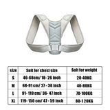 Universal Adjustable Back-Brace Magnetic Posture Corrector (Unisex)