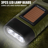 LF-3 Solar-Powered Dynamo Torchlight by Wolph
