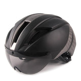 AeroX Bicycle Racing Helmet with Integrated Visor for Men-Women