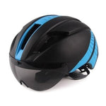 AeroX Bicycle Racing Helmet with Integrated Visor for Men-Women