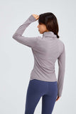 J-01 Long Sleeve Turtle-Neck Workout Gym Wear for Women by Wolph