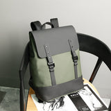 Aubre Faux Leather Laptop Travel Rucksack by Wolph