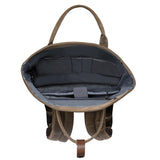 Edler Canvas Rolltop Travel Rucksack by Wolph